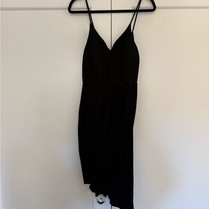 Cameo Black Asymmetrical Dress